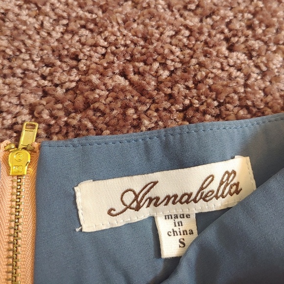 NWOT Annabella multicolor lined midi skirt - Picture 2 of 4